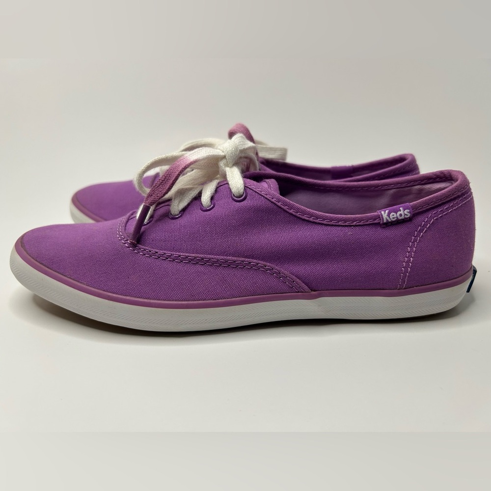 Keds Vintage Canvas Champion Originals Low Top Lace Up Sneaker Shoes Size 7